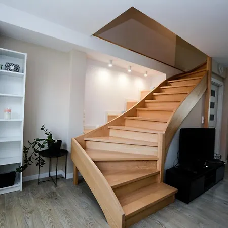 Dwupoziomowy 3city W Gdyni Z Biurkiem I Balkonem By Renters شقة *