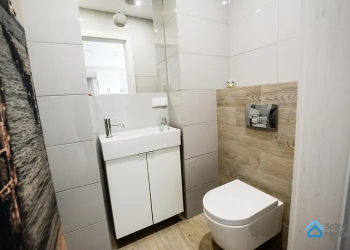 Dwupoziomowy 3city W Gdyni Z Biurkiem I Balkonem By Renters