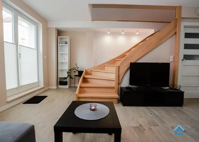 Apartamento Dwupoziomowy 3city W Gdyni Z Biurkiem I Balkonem By Renters