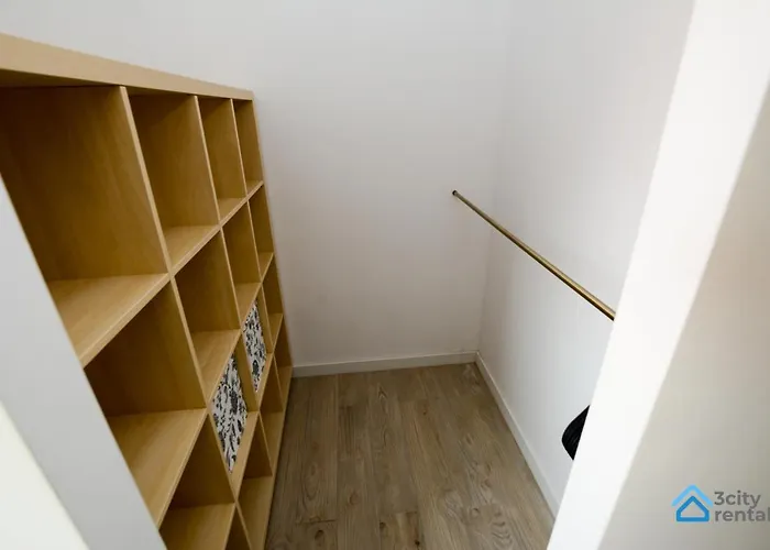 Dwupoziomowy 3city W Gdyni Z Biurkiem I Balkonem By Renters * Gdynia